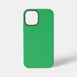 Trendy Green Grainy Background iPhone 12 Mini Case