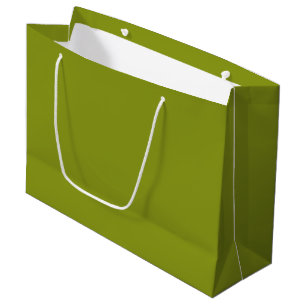 Trendy Green (solid colour) Large Gift Bag