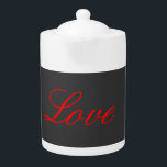 Trendy Grey Background Red Love Wedding<br><div class="desc">You can easily change the fonts and colours. You can also add your logo and the background image as you like.</div>