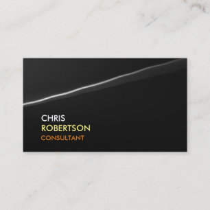 Trendy Grey Black Modern Attractive Business Card