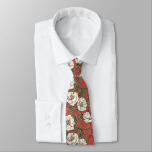 Trendy Groomsmen Gift Rose Tie