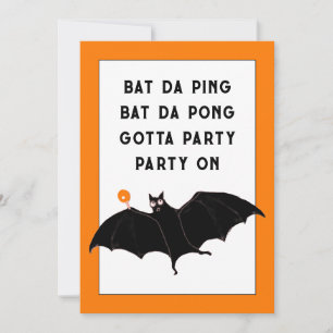 Trendy Halloween Party Invitations