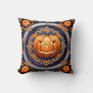 Trendy Halloween Pumpkin Autumn Collection Cushion