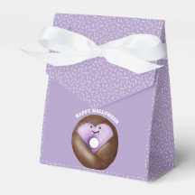Trendy Halloween Spooky Heart Boo Ghost Doughnut 
