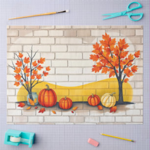 Trendy Happy Thanksgiving Beautiful Fall Tissue Paper