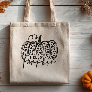 Trendy Hello Pumpkin Tote Bag