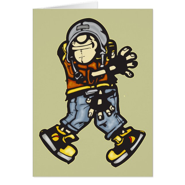 Trendy Hip Hop Dancer (Front)