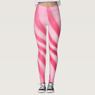 Trendy Hot Pink Swirl - Leggings