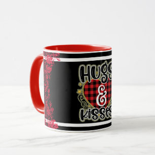Trendy Hugs And Kisses Valentines Day Mug