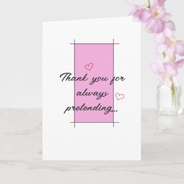 Trendy Humour Shopping Joke Funny Valentines Day Card (Orchid)