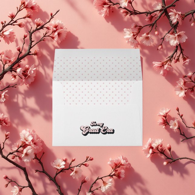 Trendy In My Grad Era Graduation Envelope (Trendy In My Grad Era Graduation Envelope)