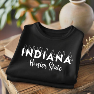 Trendy Indiana Hoosier State T-Shirt