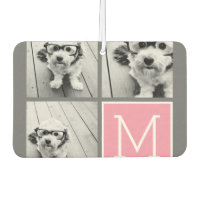 Trendy Instagram Photo Collage Custom Monogram
