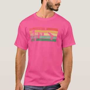 Trendy Introverted But Willing To Discuss Guns T-Shirt