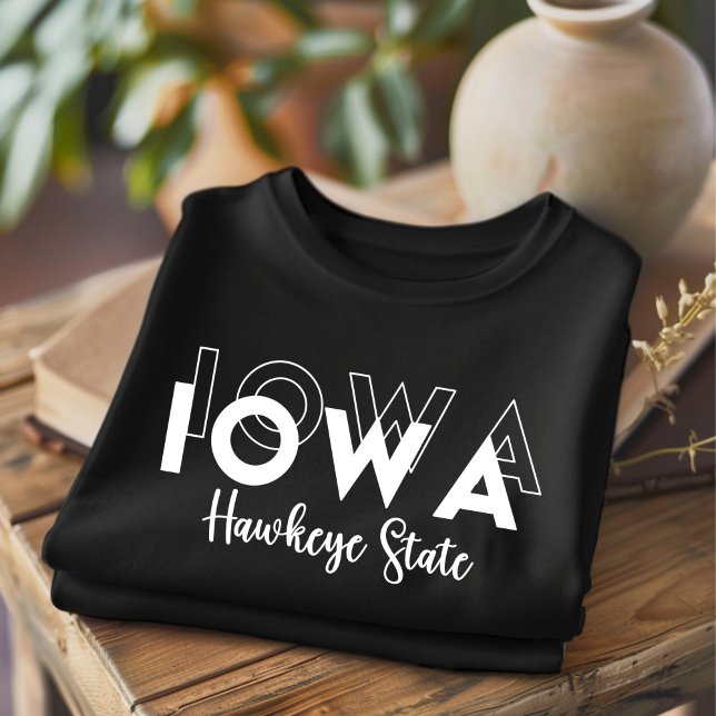 Trendy Iowa Hawkeye State T-Shirt (Creator Uploaded)