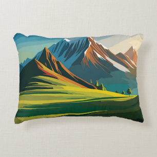 Trendy Japanese painting Decorative Cushion
