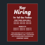 Trendy Job Vacancy Recruitment Advertising Flyer<br><div class="desc">Trendy Job Vacancy Recruitment Advertising Flyers By The Business Card Store.</div>