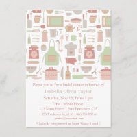 Trendy Kitchen Cooking Utensils Bridal Shower
