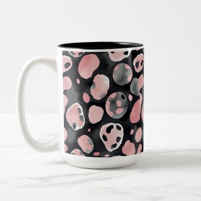 Trendy Leopard Print Fashion Mug (Left)