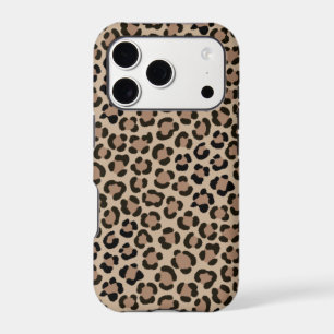 Trendy Leopard Print Fur Effect Repeat Pattern