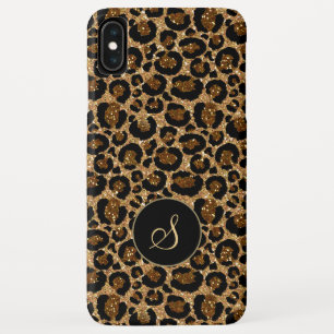 Trendy leopard print with glitters Case-Mate iPhone case