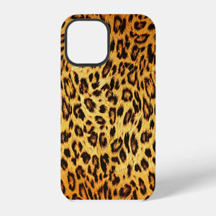 Trendy Leopard: Skin Design Pattern. iPhone 12 Case