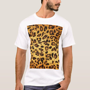 Trendy Leopard: Skin Design Pattern. T-Shirt