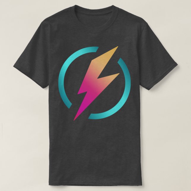 Trendy Lightning Streetwear T-Shirt (Design Front)
