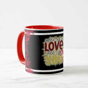 Trendy Love You Valentines Day Mug