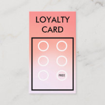 Trendy Loyalty Card