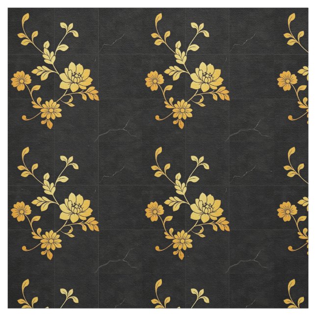 Trendy Luxury Elegant Floral Collection Fabric (Swatch)