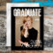 Trendy Magazine Cover Graduation Announcement