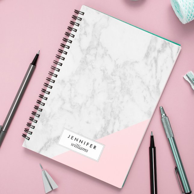 Trendy Marble Texture Notebook (Creator Uploaded)