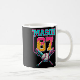 Trendy Mason 67 Mem Ice Cream Drip Bysebyll Birthd Coffee Mug