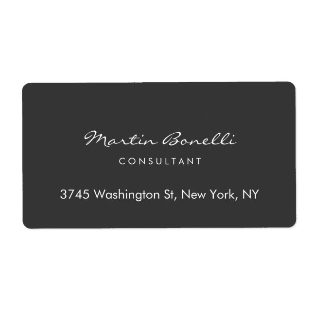 Trendy Minimalist Grey Colour (Front)