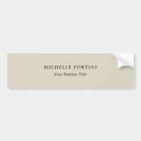 Trendy Minimalist Professional Modern Name