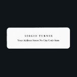 Trendy Minimalist Professional Name Address<br><div class="desc">Those who see it will say what a simple design and will not be able to take their eyes off this product. It is a very elegant, very aesthetic and very simple perfect design. With such simplicity, you will immediately reflect what a fine personality you have and the sensitivity in...</div>