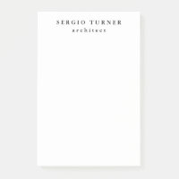 Trendy Minimalist Professional