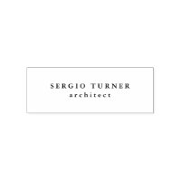 Trendy Minimalist Professional