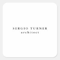 Trendy Minimalist Professional