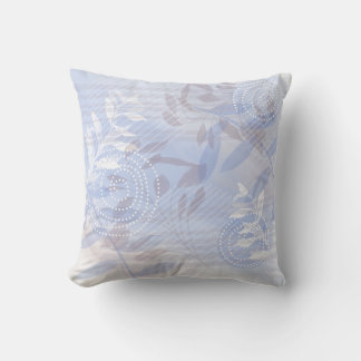 Trendy Modern Abstract Floral botanical Cushion