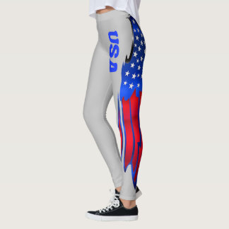 Trendy Modern Abstract Leggings