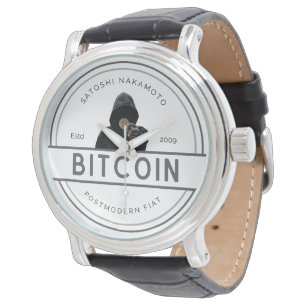 Trendy Modern Bitcoin  Watch