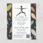 Trendy Modern Boho Yoga Class Advertising Flyer<br><div class="desc">Trendy Modern Boho Yoga Class Advertising Flyers By The Business Card Store.</div>