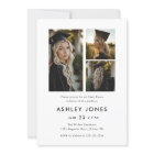 Trendy Modern Casual Photo Graduation