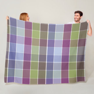 Trendy Modern colour block Fleece Blanket