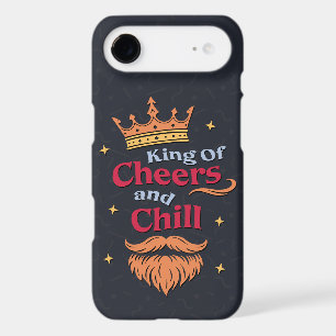 Trendy Modern Colourful Funny King Quote Typograph