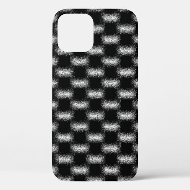 Trendy Modern Cool Unique Abstract Patterns Case-Mate iPhone Case (Back)