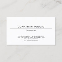 Trendy Modern Design Elegant Plain Minimalistic