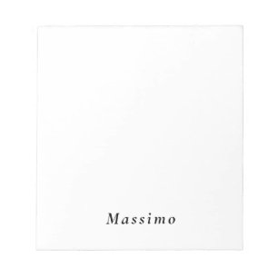 Trendy Modern Design Unique Personal Notepad